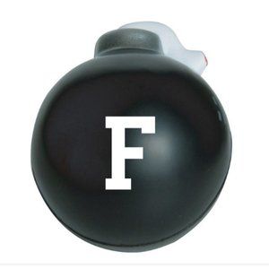 Funny F Bomb F$#% Gag office Prank Stress Ball Now BIGGER and sits up